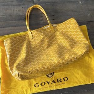 Excellent Condition GOYARD ST LOUIS PM YELLOW!